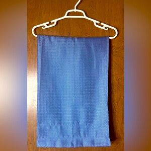 Window Panel Solid Sky Blue 84”x 27.5” Rod Pocket NEW